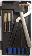 Load image into Gallery viewer, Bergeon Pliers for Removing and Fitting Watch Band Pins #6819, Includes Plungers and Shims
