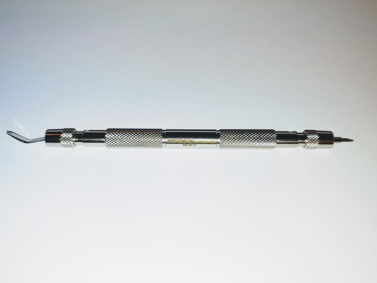 Bergeon Wrist Watch Band Spring Bar Removal Tool #6111 with Two