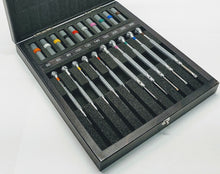 Load image into Gallery viewer, Bergeon Set of Ten Screwdrivers and Spare Blades for Watch Makers No.30080-A10