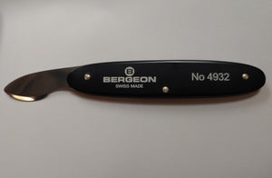 Bergeon Swiss Watch Case Back Opener Knife 4.5 inches, #4932