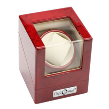 Load image into Gallery viewer, Diplomat Estate Single Watch Winder AC/Battery - Avail in Burl, Ebony or Cherry