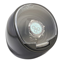 Load image into Gallery viewer, Diplomat Single Watch Winder AC Adapter included. Choose color. New Four Program Bi-Directional Smart IC Timer Control