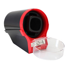 Load image into Gallery viewer, Diplomat Single Watch Winder Choose color: Black, Silver/Black or Red/Black. 12 Programmed Settings and AC Powered Japanese Mabuchi Motor