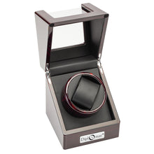 Load image into Gallery viewer, Diplomat Estate Single Watch Winder AC/Battery - Avail in Burl, Ebony or Cherry