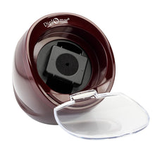 Load image into Gallery viewer, Diplomat Single Watch Winder AC Adapter included. Choose color. New Four Program Bi-Directional Smart IC Timer Control