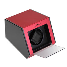 Load image into Gallery viewer, Diplomat Single 'Illuminum' Expandable Watch Winder, Aluminum Exterior with LED Accents