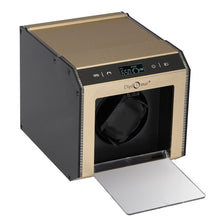 Load image into Gallery viewer, Diplomat Single 'Illuminum' Expandable Watch Winder, Aluminum Exterior with LED Accents
