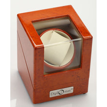 Load image into Gallery viewer, Diplomat Estate Single Watch Winder AC/Battery - Avail in Burl, Ebony or Cherry
