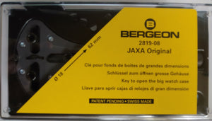 Bergeon Jaxa Original to Open and Close Watch Case Backs from 18mm to 62mm