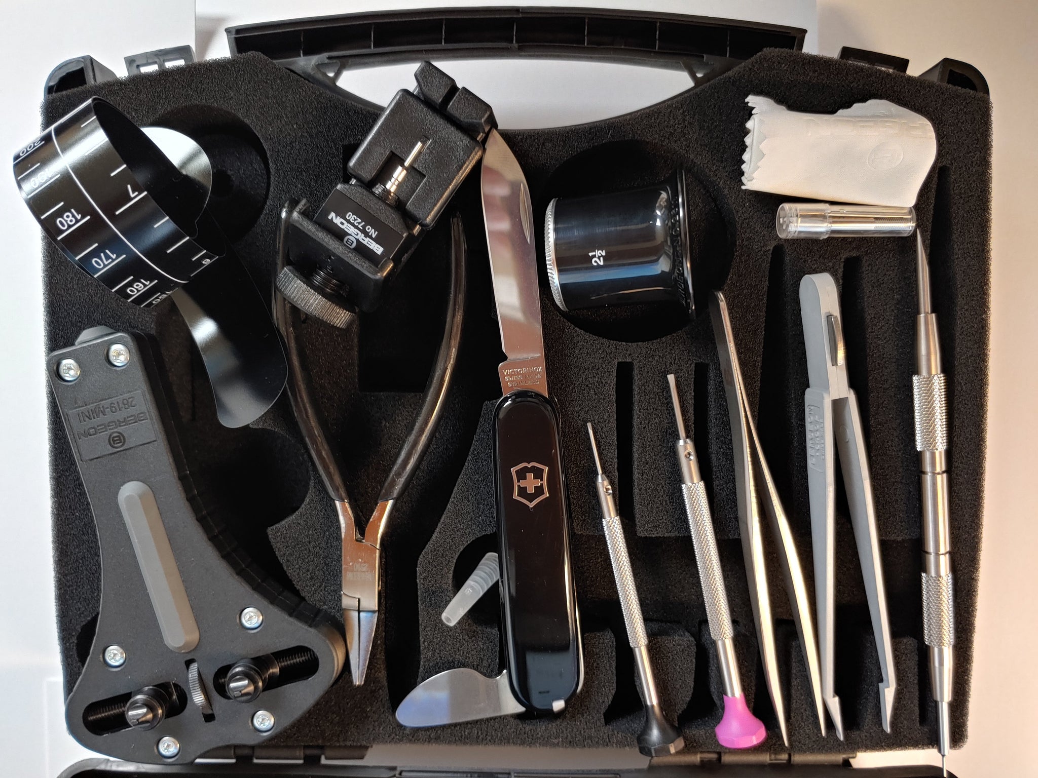 Bergeon 7812 Watch Quick Service Tool Kit, 18 Piece Kit – Diplomat