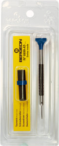 Bergeon 2.50 mm Screwdriver with Spare Blades 6899-AT-250, Ergonomic