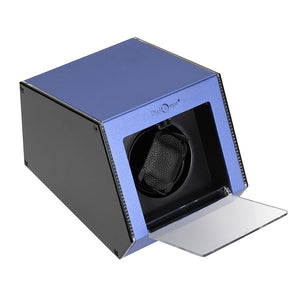 Diplomat Single 'Illuminum' Expandable Watch Winder, Aluminum Exterior with LED Accents